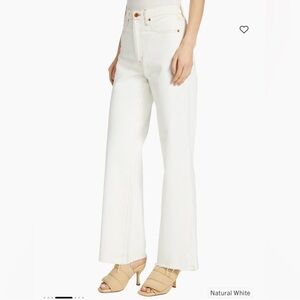 SLVRLAKE Natural White Grace Jeans Size 27